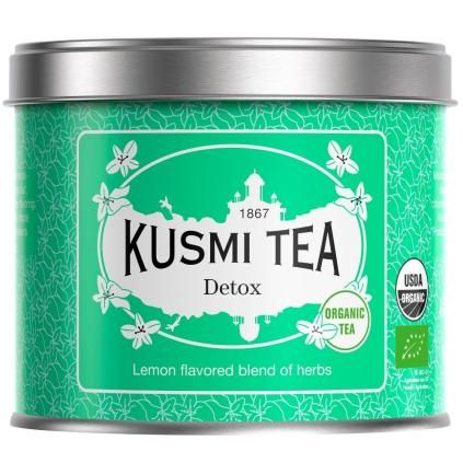 Zöld tea DETOX, 100 g laza levél teafényű doboz, Kusmi Tea 