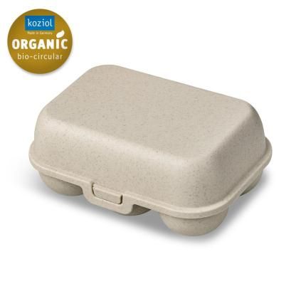 Tároló doboz EGGS TO GO MINI 17 cm, 6 tojáshoz, természetes sivatagi napfény, Koziol