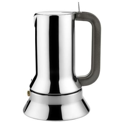 9090 kávéfőző 500 ml, barna fogantyú, Alessi