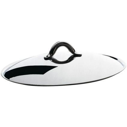 Üveg fedél MAMI 24 cm, rozsdamentes acél, Alessi
