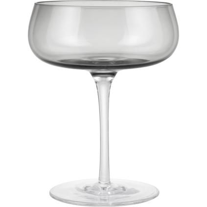 Pezsgőspohár BELO coupe, 2 db szett, 200 ml, szürke, Blomus