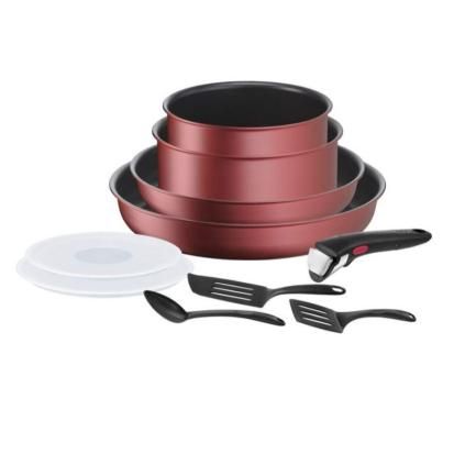 Étkészlet INGENIO DAILY CHEF L3989502, 10 db szett, tapadásmentes felület, Tefal