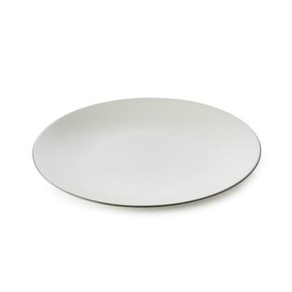 Lapostányér EQUINOXE, 6 db szett, 26 cm, fehér pamut, REVOL