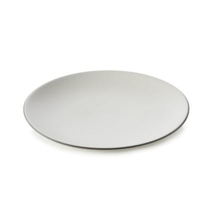 Előétel tányér EQUINOXE, 6 db szett, 16 cm, fehér pamut, REVOL