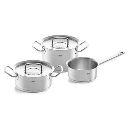 Edénykészlet ORIGINAL-PROFI COLLECTION , rakott étellel, 3 db szett, rozsdamentes,Fissler