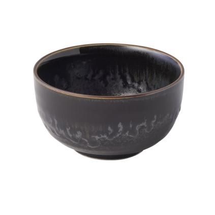 Étkező tál MATT & SHINY BLACK 13 cm, 400 ml, MIJ