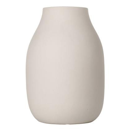 Váza COLORA L 20 cm, cream, Blomus
