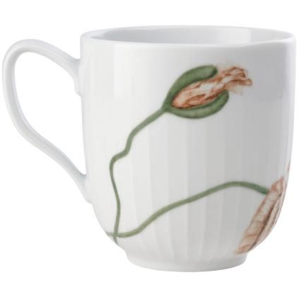 Bögre HAMMERSHOI POPPY 330 ml, fehér, Kähler