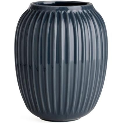 Váza HAMMERSHOI 21 cm, antracitszürke, Kähler