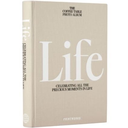 Fotóalbum LIFE, bézs, Printworks