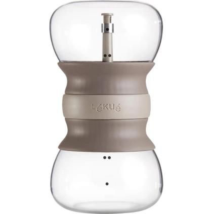 Infúziós teáskanna CALM TEA 500ml, barna, üveg, Lékué