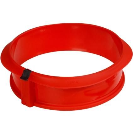 Szilikon tortaforma 23 cm, piros, Lékué