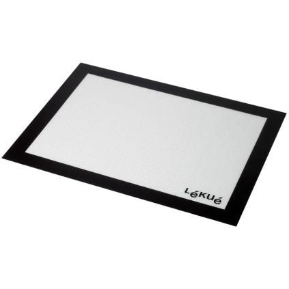 Szilikon sütőalátét 60 x 40 cm, fekete, Lékué