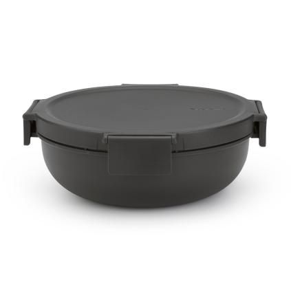 Tároló tálca MAKE & TAKE 1,3 l, sötétszürke, Brabantia
