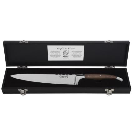 Szakácskés LUXURY 20 cm, ajándékcsomagolás, olajfa markolat, Laguiole