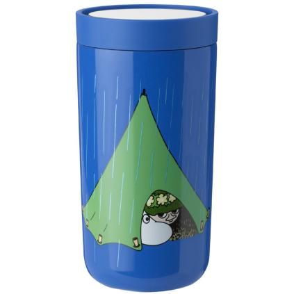 Thermo bögre TO GO CLICK MOOMIN CAMPING 200 ml, kék, Stelton