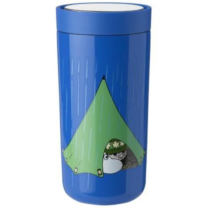 Thermo bögre TO GO CLICK MOOMIN CAMPING 400 ml, kék, Stelton