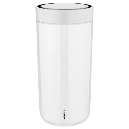 Thermo bögre TO GO CLICK 400 ml, kréta, Stelton