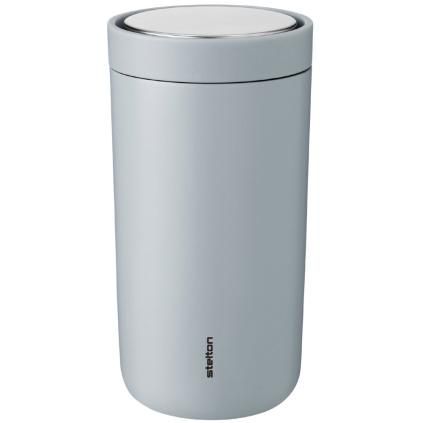 Thermo bögre TO GO CLICK 200 ml, matt felhő, Stelton