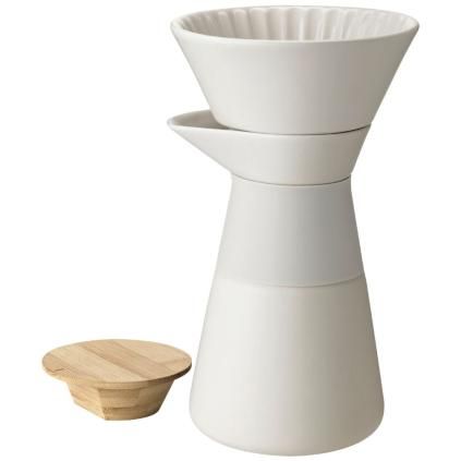 Lassú csepegtető kávéfőző THEO 600 ml, homok, Stelton
