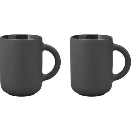 Bögre THEO 350 ml, 2 db szett, fekete, Stelton