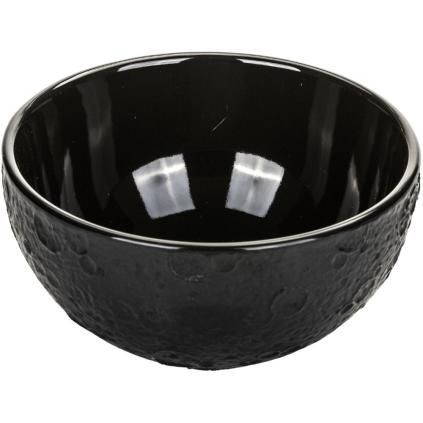 Étkező tál COSMIC DINER LUNAR 14 cm, fekete, Seletti