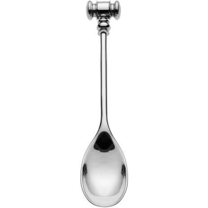 Tojáskanál DRESSED, 2 db szett, 12 cm, ezüst, Alessi