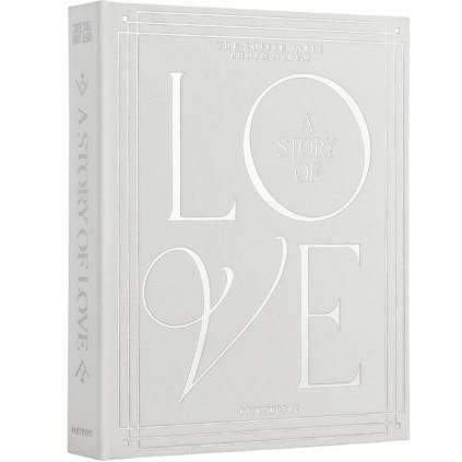 Fotóalbum A STORY OF LOVE, fehér, Printworks