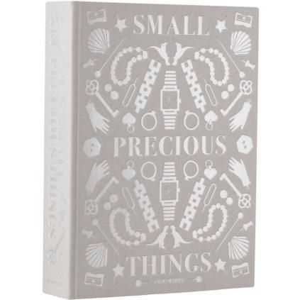 Ékszerdoboz PRECIOUS THINGS, szürke, Printworks