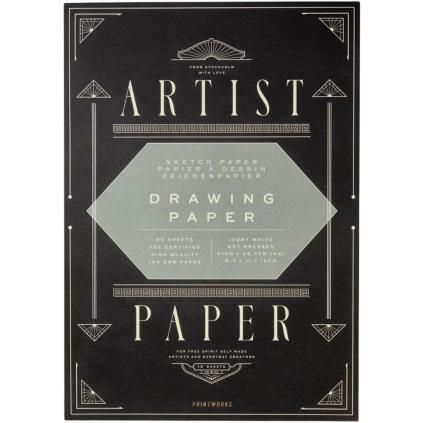 ARTIST PAPER rajzlap, A4, 50 db, Printworks 