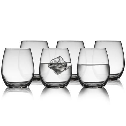 Vizespohár JUVEL, 6 db szett, 390 ml, Lyngby Glas