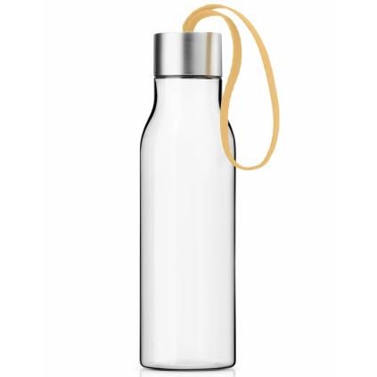 Ivópalack 500 ml, aranyszínű homokszíj, műanyag, Eva Trio
