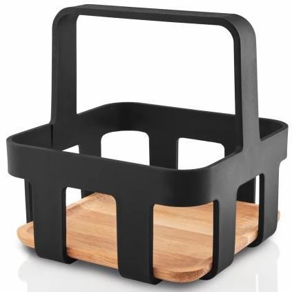 Felszolgáló szervező NORDIC KITCHEN 18 cm, fekete, műanyag, Eva Trio