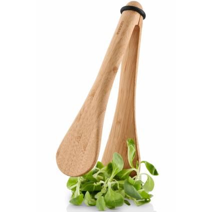Tálaló fogó NORDIC KITCHEN 26 cm, barna, bambusz, Eva Trio