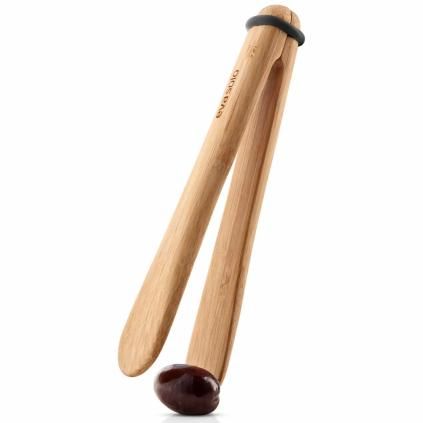 Tálaló fogó NORDIC KITCHEN 16 cm, barna, bambusz, Eva Trio