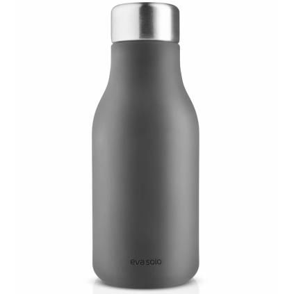 Folyékony szappan adagoló 200 ml, szürke, szilikon, Eva Trio