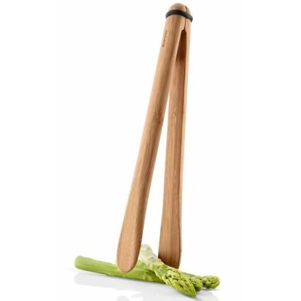 Tálaló fogó NORDIC KITCHEN 33 cm, barna, bambusz, Eva Trio