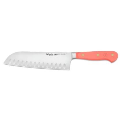 Santoku kés CLASSIC COLOUR 17 cm, korall barack, Wüsthof