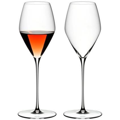VELOCE rózsás borospohár, 2 db szett, 347 ml, Riedel