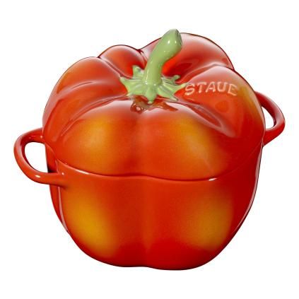 Paprika alakú fazék 0,45 l narancsvörös Staub