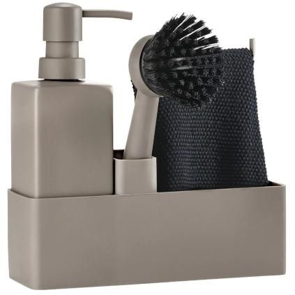 Mosogatószett 4 db, taupe, Zone Denmark