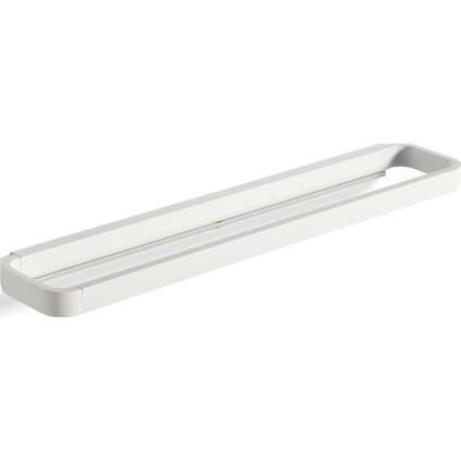 Törölközőtartó RIM 44 cm, fehér, alumínium, Zone Denmark