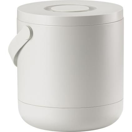 Bio hulladékgyűjtő CIRCULAR 15 l, világosszürke, műanyag, Zone Denmark