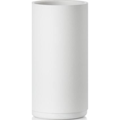 Fogkefe pohár RIM 14 cm, fehér, alumínium, Zone Denmark