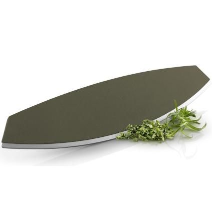 Pizza kés és fűszernövényvágó GREEN TOOL 37 cm, zöld, acél/műanyag, Eva Trio