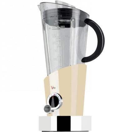Asztali turmixgép VELA EVOLUTION 1,5 l, krém, rozsdamentes acél, Bugatti