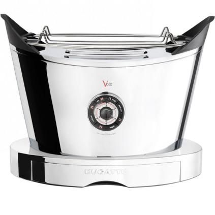 Kenyérpirító VOLO 32 cm, ezüst, rozsdamentes acél, Bugatti