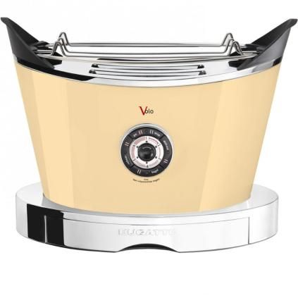 Kenyérpirító VOLO 32 cm, krémszínű, rozsdamentes acél, Bugatti