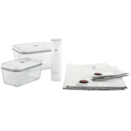 Élelmiszer-vákuumkészlet FRESH & SAVE, szett 7, fehér, üveg, Zwilling