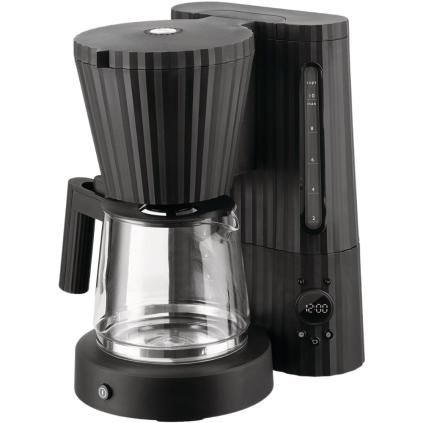 Csepegtető kávéfőző PLISSÉ 1,5 l, fekete, Alessi